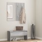 vidaXL Flurmöbel-Set Grau Sonoma Holzwerkstoff vidaXL Flurmöbel-Set Grau Sonoma Holzwerkstoff