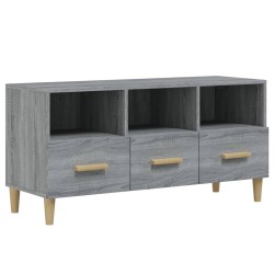 vidaXL TV-Schrank Grau Sonoma 102x36x50 cm Holzwerkstoff