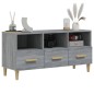 vidaXL TV-Schrank Grau Sonoma 102x36x50 cm Holzwerkstoff vidaXL TV-Schrank Grau Sonoma 102x36x50 cm Holzwerkstoff