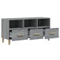 vidaXL TV-Schrank Grau Sonoma 102x36x50 cm Holzwerkstoff vidaXL TV-Schrank Grau Sonoma 102x36x50 cm Holzwerkstoff