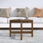 vidaXL Couchtisch Honigbraun Ø 62,5x45 cm Massivholz Kiefer vidaXL Couchtisch Honigbraun Ø 62,5x45 cm Massivholz Kiefer