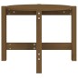 vidaXL Couchtisch Honigbraun Ø 62,5x45 cm Massivholz Kiefer vidaXL Couchtisch Honigbraun Ø 62,5x45 cm Massivholz Kiefer