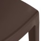 vidaXL Gartenstühle 2 Stk. Mokka Polypropylen vidaXL Gartenstühle 2 Stk. Mokka Polypropylen