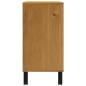 vidaXL Schubladenschrank FLAM 110x40x80 cm Massivholz Kiefer vidaXL Schubladenschrank FLAM 110x40x80 cm Massivholz Kiefer