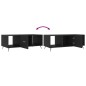 vidaXL Couchtisch Schwarz 102x50x40 cm Holzwerkstoff vidaXL Couchtisch Schwarz 102x50x40 cm Holzwerkstoff