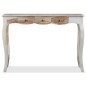 Konsolentisch mit 3 Schubladen Massivholz 110x40x76 cm Konsolentisch mit 3 Schubladen Massivholz 110x40x76 cm