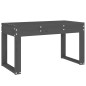 vidaXL Gartenbank Grau 80x38x45 cm Massivholz Kiefer vidaXL Gartenbank Grau 80x38x45 cm Massivholz Kiefer