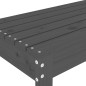 vidaXL Gartenbank Grau 80x38x45 cm Massivholz Kiefer vidaXL Gartenbank Grau 80x38x45 cm Massivholz Kiefer