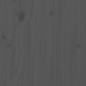 vidaXL Gartenbank Grau 80x38x45 cm Massivholz Kiefer vidaXL Gartenbank Grau 80x38x45 cm Massivholz Kiefer