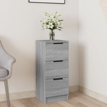 vidaXL Sideboard Grau Sonoma 30x30x70 cm Holzwerkstoff