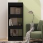 vidaXL Bücherregal/Raumteiler Schwarz 40x30x103 cm Holzwerkstoff vidaXL Bücherregal/Raumteiler Schwarz 40x30x103 cm Holzwerkstoff