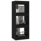 vidaXL Bücherregal/Raumteiler Schwarz 40x30x103 cm Holzwerkstoff vidaXL Bücherregal/Raumteiler Schwarz 40x30x103 cm Holzwerkstoff