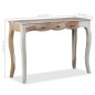 Konsolentisch mit 3 Schubladen Massivholz 110x40x76 cm Konsolentisch mit 3 Schubladen Massivholz 110x40x76 cm