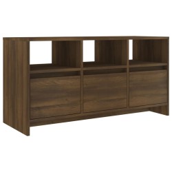 vidaXL TV-Schrank Braun Eiche-Optik 102x37,5x52,5 cm Holzwerkstoff