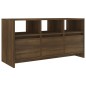 vidaXL TV-Schrank Braun Eiche-Optik 102x37,5x52,5 cm Holzwerkstoff vidaXL TV-Schrank Braun Eiche-Optik 102x37,5x52,5 cm Holzwerkstoff