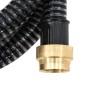 vidaXL Saugschlauch mit Messing-Anschlüssen Schwarz 1,1" 3 m PVC vidaXL Saugschlauch mit Messing-Anschlüssen Schwarz 1,1" 3 m PVC