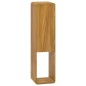 vidaXL Wand-Badschrank 25x25x100 cm Massivholz Teak vidaXL Wand-Badschrank 25x25x100 cm Massivholz Teak