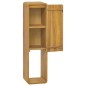vidaXL Wand-Badschrank 25x25x100 cm Massivholz Teak vidaXL Wand-Badschrank 25x25x100 cm Massivholz Teak