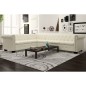 vidaXL Chesterfield Ecksofa 6-Sitzer Kunstleder Weiß vidaXL Chesterfield Ecksofa 6-Sitzer Kunstleder Weiß