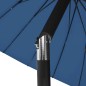 vidaXL Sonnenschirm mit Aluminium-Mast 270 cm Azurblau vidaXL Sonnenschirm mit Aluminium-Mast 270 cm Azurblau