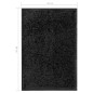 vidaXL Fußmatte Waschbar Schwarz 40x60 cm vidaXL Fußmatte Waschbar Schwarz 40x60 cm