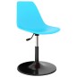 vidaXL Drehbare Esszimmerstühle 2 Stk. Blau PP vidaXL Drehbare Esszimmerstühle 2 Stk. Blau PP