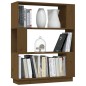 vidaXL Bücherregal/Raumteiler Honigbraun 80x25x101 cm Massivholz vidaXL Bücherregal/Raumteiler Honigbraun 80x25x101 cm Massivholz
