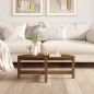 vidaXL Couchtisch Honigbraun 87x48x35 cm Massivholz Kiefer vidaXL Couchtisch Honigbraun 87x48x35 cm Massivholz Kiefer