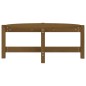 vidaXL Couchtisch Honigbraun 87x48x35 cm Massivholz Kiefer vidaXL Couchtisch Honigbraun 87x48x35 cm Massivholz Kiefer
