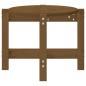 vidaXL Couchtisch Honigbraun 87x48x35 cm Massivholz Kiefer vidaXL Couchtisch Honigbraun 87x48x35 cm Massivholz Kiefer