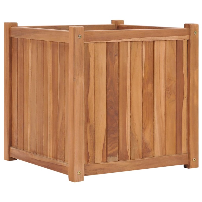 vidaXL Hochbeet 50x50x50 cm Massivholz Teak vidaXL Hochbeet 50x50x50 cm Massivholz Teak