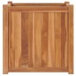 vidaXL Hochbeet 50x50x50 cm Massivholz Teak vidaXL Hochbeet 50x50x50 cm Massivholz Teak