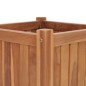 vidaXL Hochbeet 50x50x50 cm Massivholz Teak vidaXL Hochbeet 50x50x50 cm Massivholz Teak