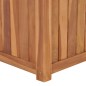 vidaXL Hochbeet 50x50x50 cm Massivholz Teak vidaXL Hochbeet 50x50x50 cm Massivholz Teak