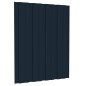 vidaXL Dachpaneele 12 Stk. Verzinkter Stahl Anthrazit 60x45 cm
