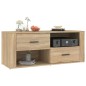 vidaXL TV-Schrank Sonoma-Eiche 100x35x40 cm Holzwerkstoff vidaXL TV-Schrank Sonoma-Eiche 100x35x40 cm Holzwerkstoff