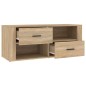 vidaXL TV-Schrank Sonoma-Eiche 100x35x40 cm Holzwerkstoff vidaXL TV-Schrank Sonoma-Eiche 100x35x40 cm Holzwerkstoff
