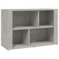 vidaXL Sideboard Betongrau 80x30x54 cm Holzwerkstoff vidaXL Sideboard Betongrau 80x30x54 cm Holzwerkstoff