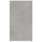 vidaXL Sideboard Betongrau 80x30x54 cm Holzwerkstoff vidaXL Sideboard Betongrau 80x30x54 cm Holzwerkstoff