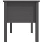 vidaXL Couchtisch Grau 102x49x55 cm Massivholz Kiefer vidaXL Couchtisch Grau 102x49x55 cm Massivholz Kiefer