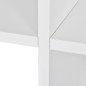 vidaXL Treppenregal Bücherregal 107 cm Weiß vidaXL Treppenregal Bücherregal 107 cm Weiß