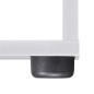 vidaXL Treppenregal Bücherregal 107 cm Weiß vidaXL Treppenregal Bücherregal 107 cm Weiß