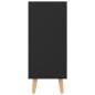 vidaXL Sideboard Schwarz 90x30x72 cm Holzwerkstoff vidaXL Sideboard Schwarz 90x30x72 cm Holzwerkstoff