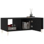 vidaXL Couchtisch Schwarz 102x50x40 cm Holzwerkstoff vidaXL Couchtisch Schwarz 102x50x40 cm Holzwerkstoff