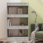 vidaXL Bücherregal/Raumteiler Betongrau 60x30x103 cm Holzwerkstoff vidaXL Bücherregal/Raumteiler Betongrau 60x30x103 cm Holzwerkstoff
