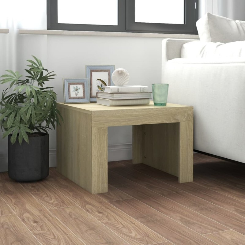 vidaXL Couchtisch Sonoma-Eiche 50x50x35 cm Holzwerkstoff vidaXL Couchtisch Sonoma-Eiche 50x50x35 cm Holzwerkstoff