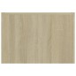 vidaXL Couchtisch Sonoma-Eiche 50x50x35 cm Holzwerkstoff vidaXL Couchtisch Sonoma-Eiche 50x50x35 cm Holzwerkstoff