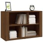 vidaXL Sideboard Braun Eichen-Optik 80x30x54 cm Holzwerkstoff vidaXL Sideboard Braun Eichen-Optik 80x30x54 cm Holzwerkstoff