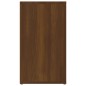 vidaXL Sideboard Braun Eichen-Optik 80x30x54 cm Holzwerkstoff vidaXL Sideboard Braun Eichen-Optik 80x30x54 cm Holzwerkstoff
