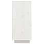 vidaXL Sideboard Weiß 60x34x75 cm Massivholz Kiefer vidaXL Sideboard Weiß 60x34x75 cm Massivholz Kiefer
